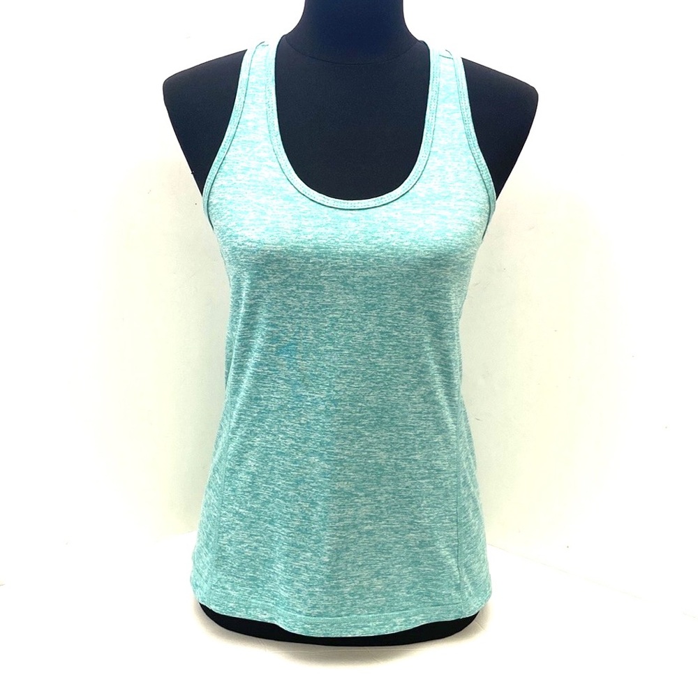 Icy Zone Women's Green Performance Racerback Sports Tank Top
